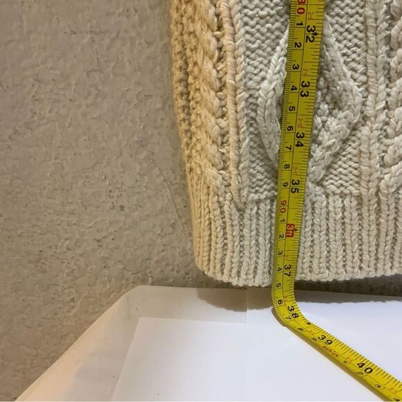 New Ralph Lauren lamb wool and silk Cable knit dress 2 - Picture 13 of 13